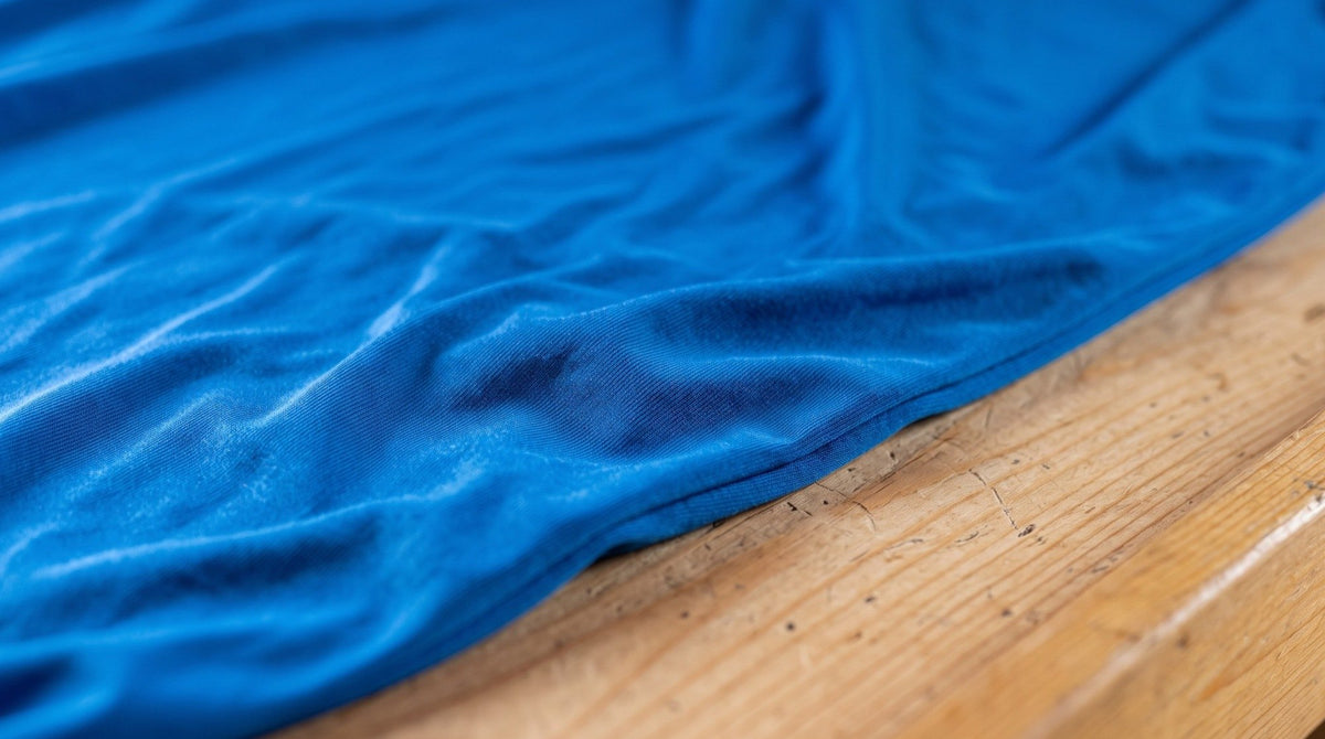 Maille extensible du drap de sac de couchage bleu (Couleur : Bleu)