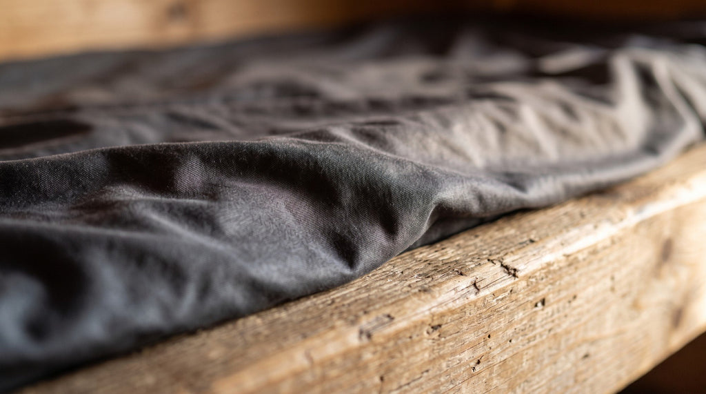 Maille extensible du drap de sac de couchage gris (Couleur : Gris)