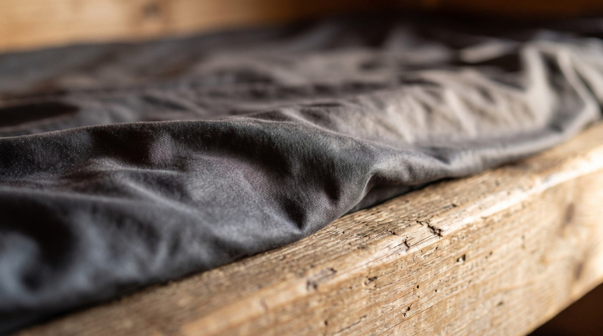 Maille extensible du drap de sac de couchage gris (Couleur : Gris)