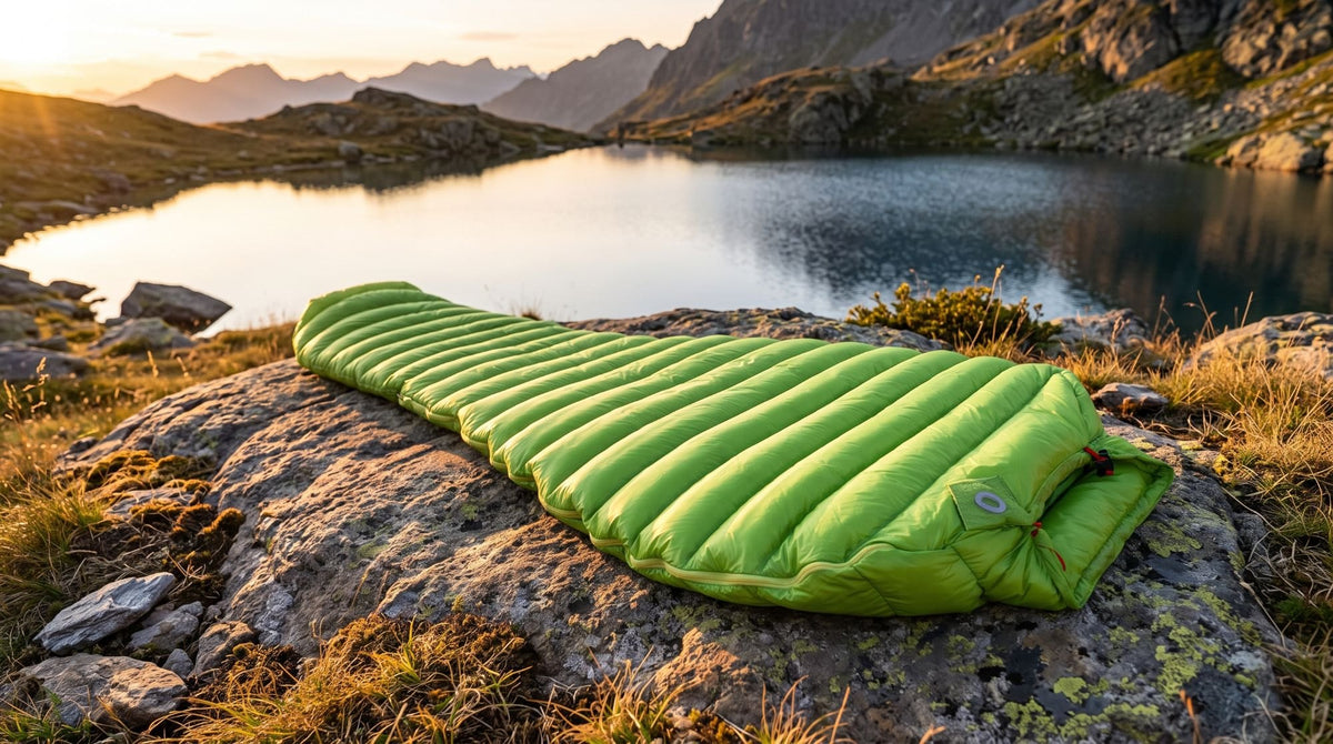 Sac de couchage ultra léger en duvet d'oie · Rando légère